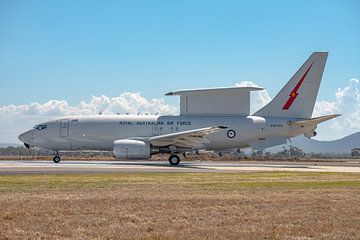 Boeing E-7A Wedgetail van Australische luchtmacht. van Jaap van den Berg