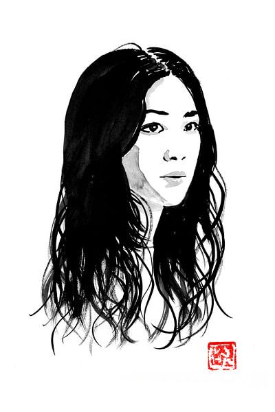 chinese woman by Péchane Sumie