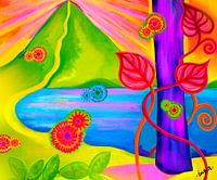 Mountain Landscape Surrealist