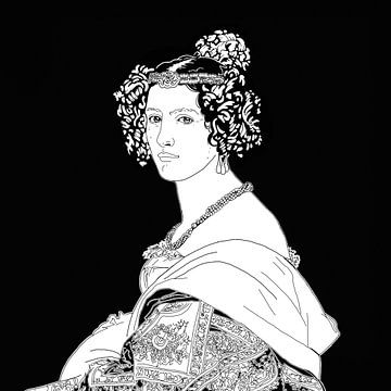Portret van Amalie von Schintling