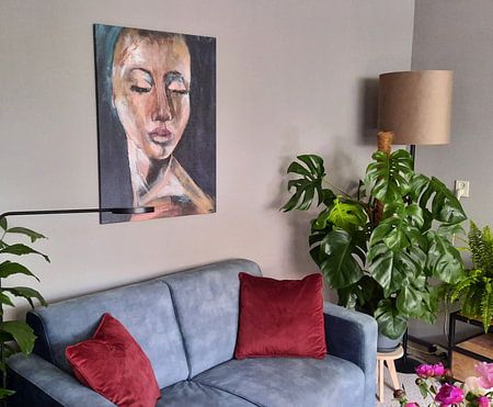 Porträt einer afrikanischen Frau