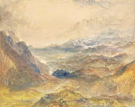 Blick hinunter auf den Mont Cenis, J. M. W. Turner