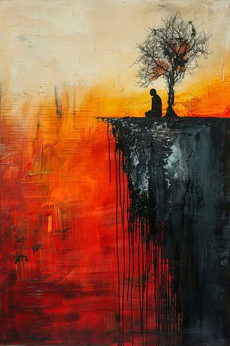 gevoel van eenzaamheid