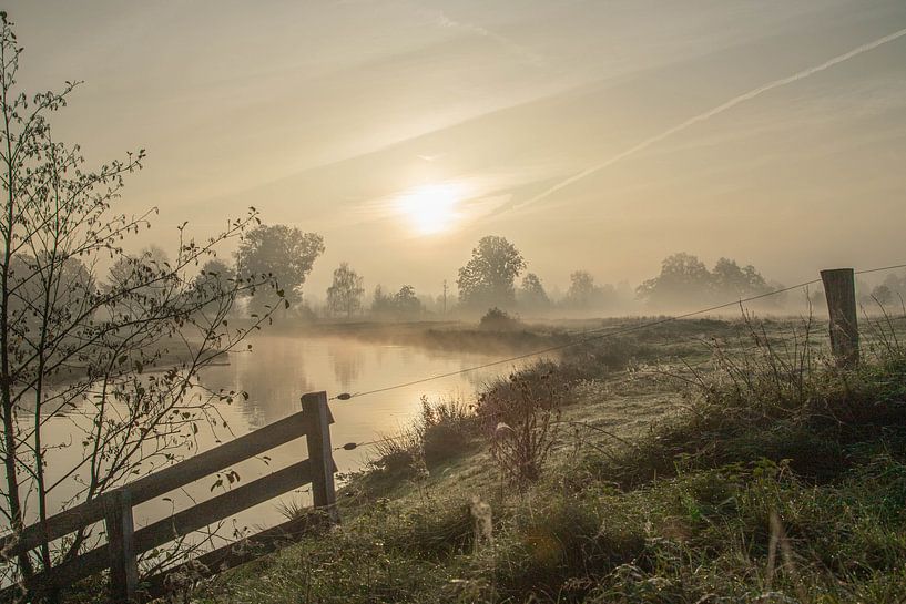 Nebliger Morgen. von Hans ter Elst