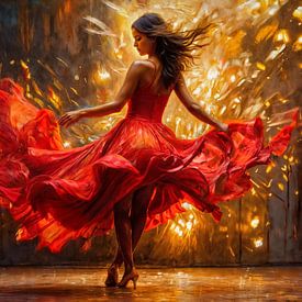 Euphoria in Liquid Motion van Arjen Roos