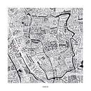 Utrecht als plattegrond met straatnamen van Vol van Kleur thumbnail