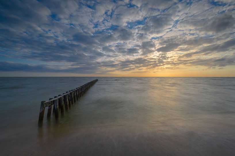 Sunset Hindeloopen by Silvia Thiel