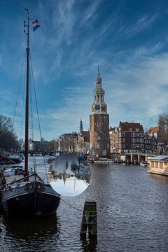 Montelbaanstoren Amsterdam van Peter Bartelings