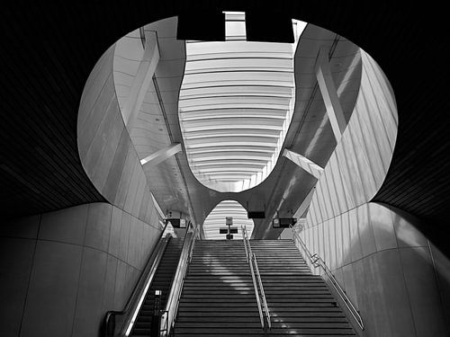 Monument aus Licht und Formen