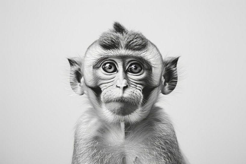 Affe - Äffchen von Poster Art Shop