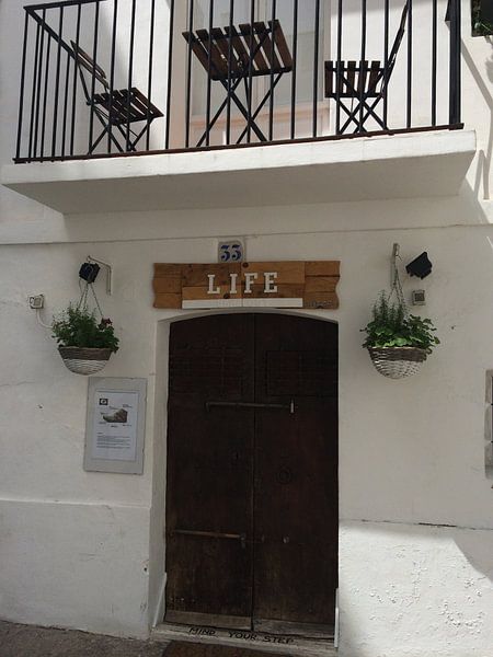 'Life' huis in Ibiza  van Tessel Robbertsen