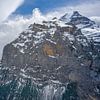 Blick von Mürren auf den Schwarzmönch und den Eiger von t.ART