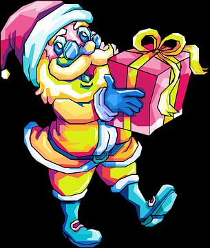 Santa Claus Pop Art
