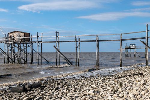 Vissershuisjes aan de Golf van Biskaje