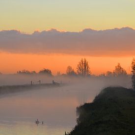 Sunrise in the beautiful Bethune polder by Aart Reitsma