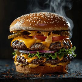 Burger von Poster Art Shop