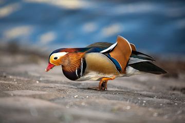 Mandarin duck 7 by t.ART