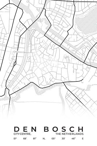 City map Den Bosch
