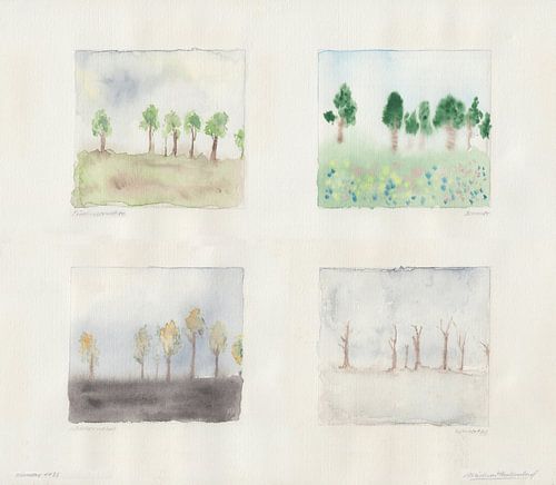 7 trees in 4 seasons