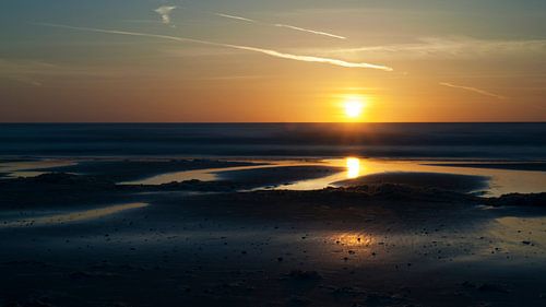 Zonsondergang Texel von Niels Hoogenbosch