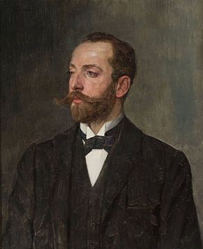 Portret van een man, Wilhelm Trübner