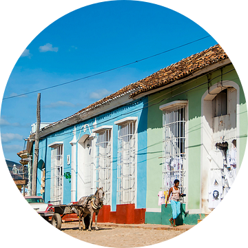 Kleurrijk Trinidad Cuba, colorful van Corrine Ponsen