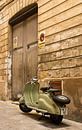 Scooter in alley on Mallorca by René Weijers thumbnail
