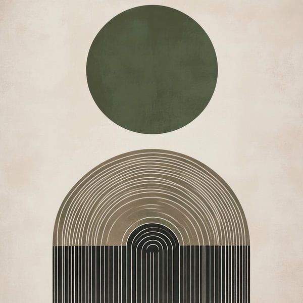 Geometric shapes by Poster Art Shop