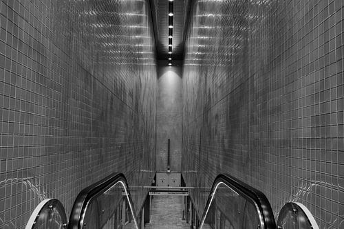 Roltrap Station Blijdorp Rotterdam