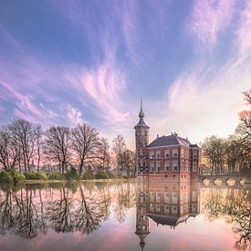 Lever de soleil sur le château de Bouvigne - Breda sur Joris Bax