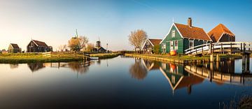 Zaanse Schans Panorama by Edwin Mooijaart