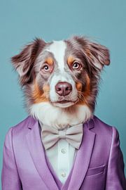 Australian Shepherd by Poster Art Shop