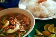 Soto ayam, soupe de poulet indonésienne avec du riz par André van Bel Aperçu