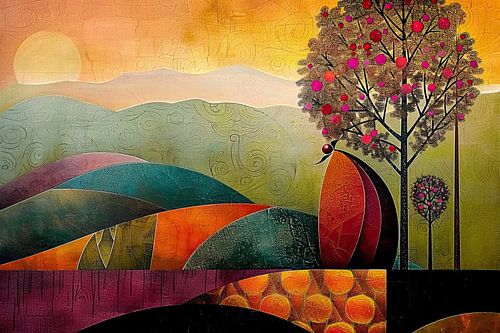 Bloesemboom | Whispers of the Crimson Dusk