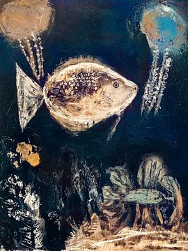 The fish and the lobster by Gabi Hampe