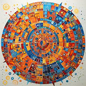 Geometrisches Mandala 118993