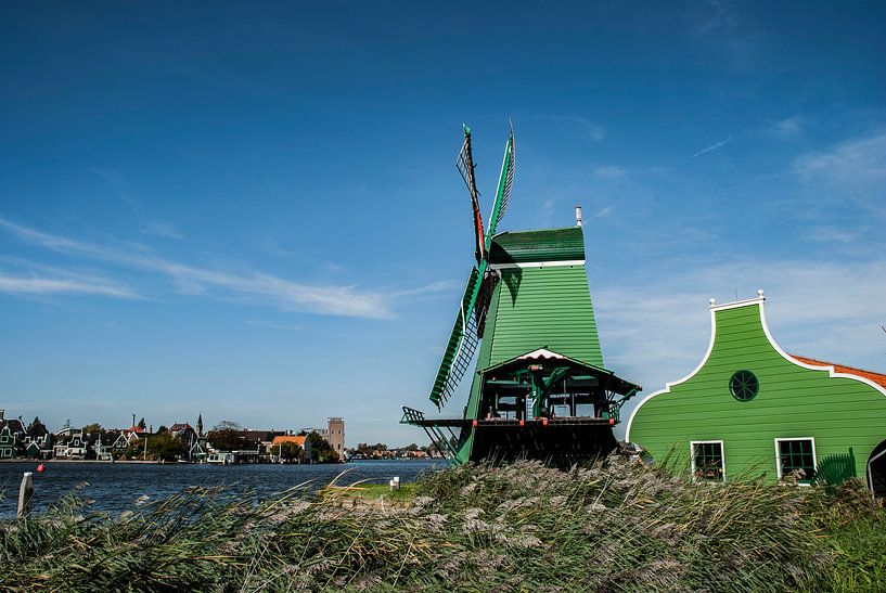 Typisch Hollandse Molens Zaanse Schans by Xandra Ribbers
