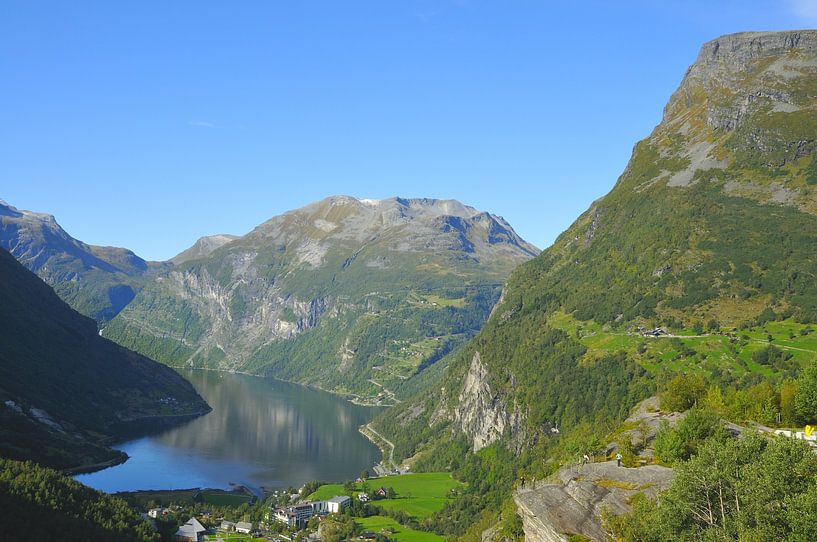 Geirangerfjord by Karin Jähne