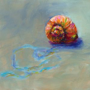 Kleine Pause Acrylgemälde