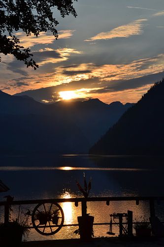 Een nieuwe ochtend aan de Grundlsee