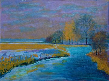 Everywhere and nowhere by Chris Croes schilderijen