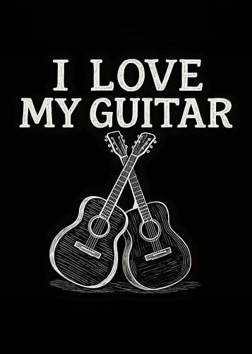 J'aime ma guitare