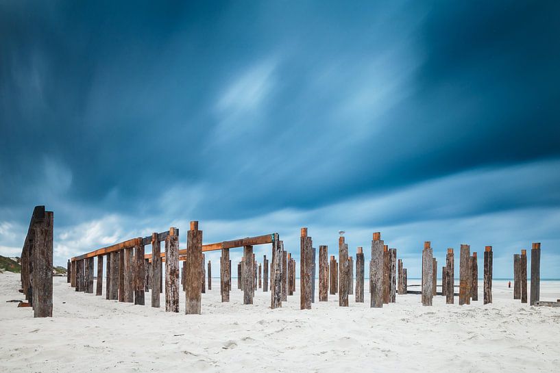 Pole und Wolken von Menno Schaefer