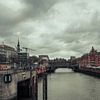 Hambourg, Speicherstadt, Elbe, Allemagne sur Pitkovskiy Photography|ART
