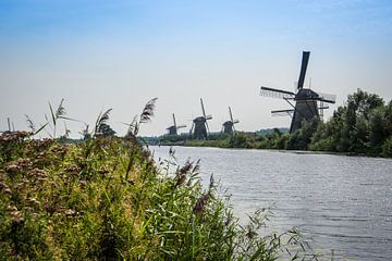 Kinderdijk windmills sur Hans Tijssen