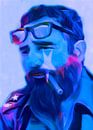 Fidel Castro Pop Art PUR van Felix von Altersheim thumbnail