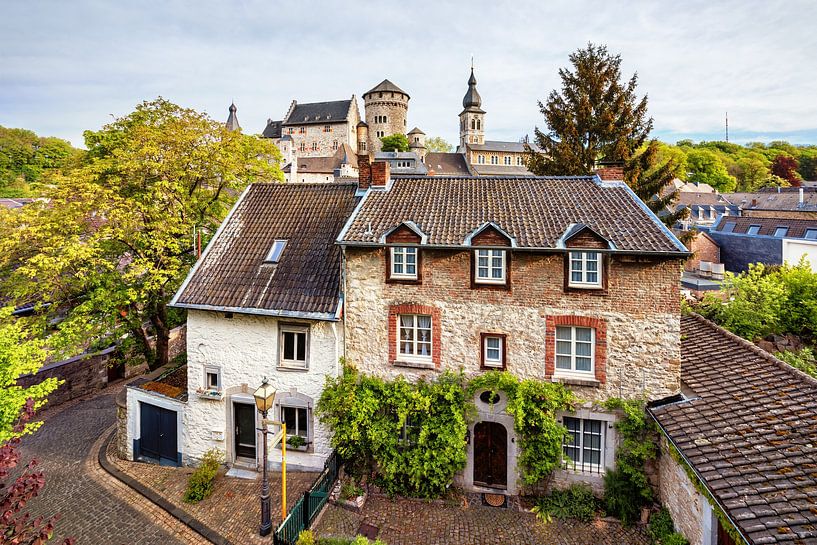 Kupferstadt Stolberg - View of the castle by Rolf Schnepp
