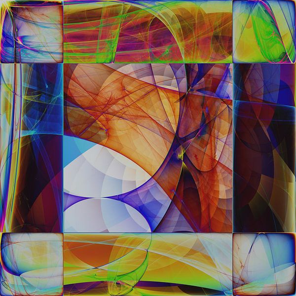 Abstract composition 478 by Angel Estevez