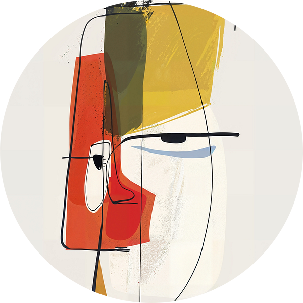 Modern Picasso van Kunst Kriebels