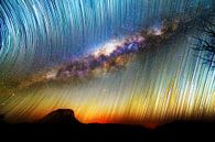 Melkweg en startrails by Dennis van de Water thumbnail